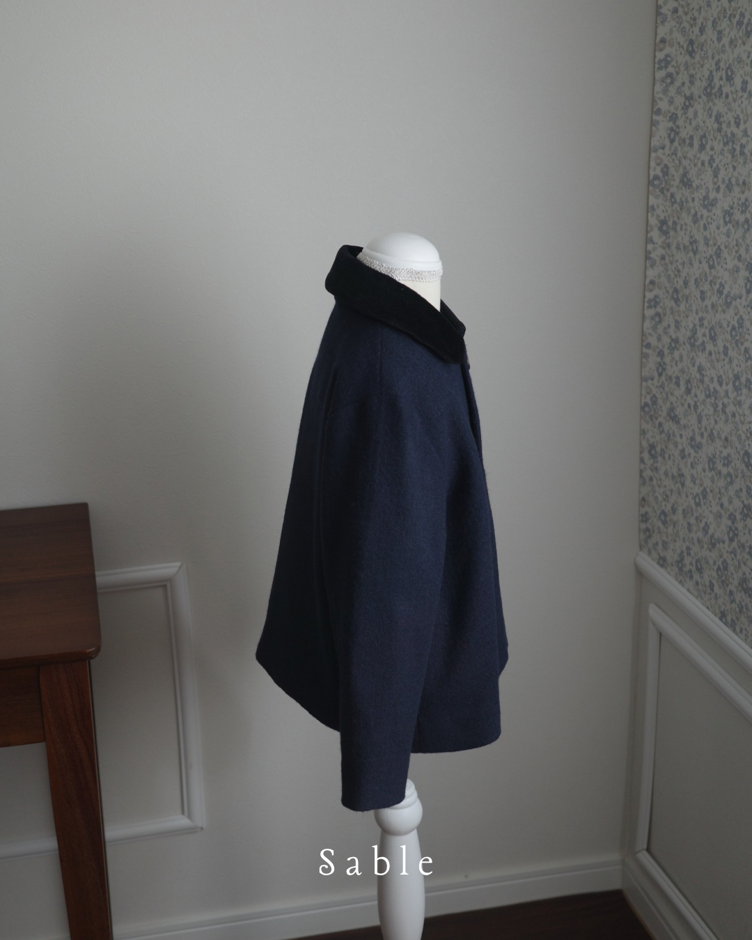 blueberry tea coat
