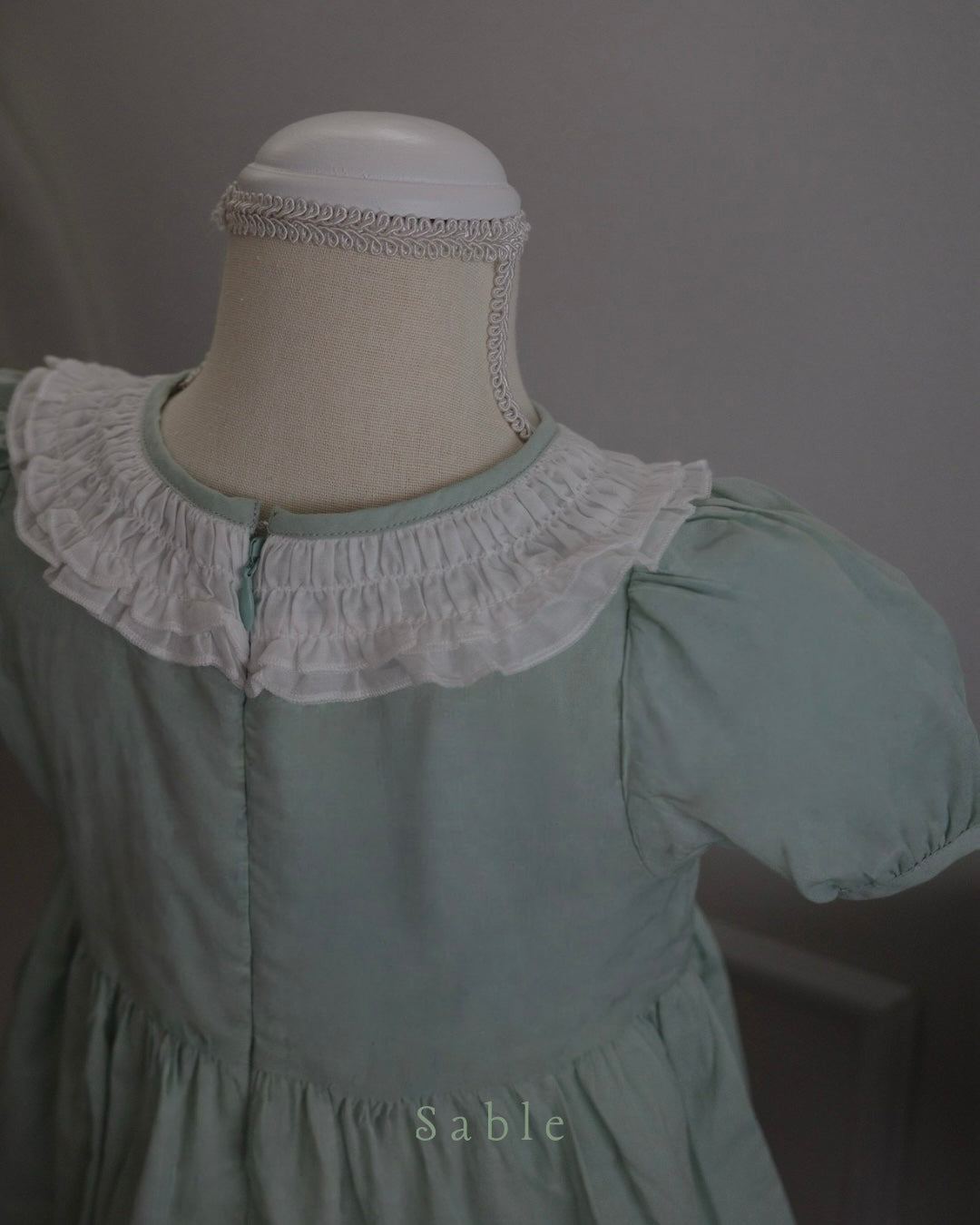 misty mint dress