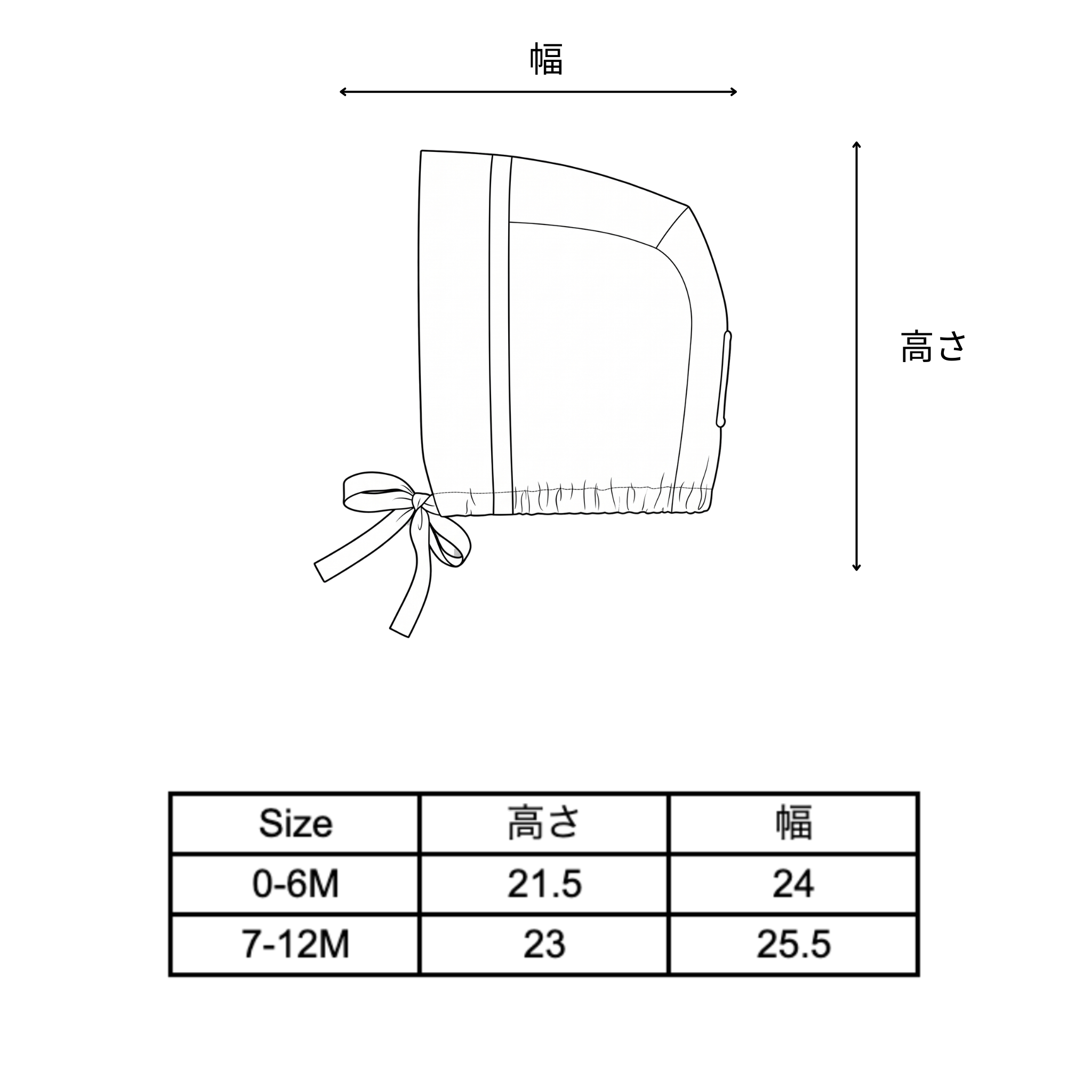 ribbon bonnet