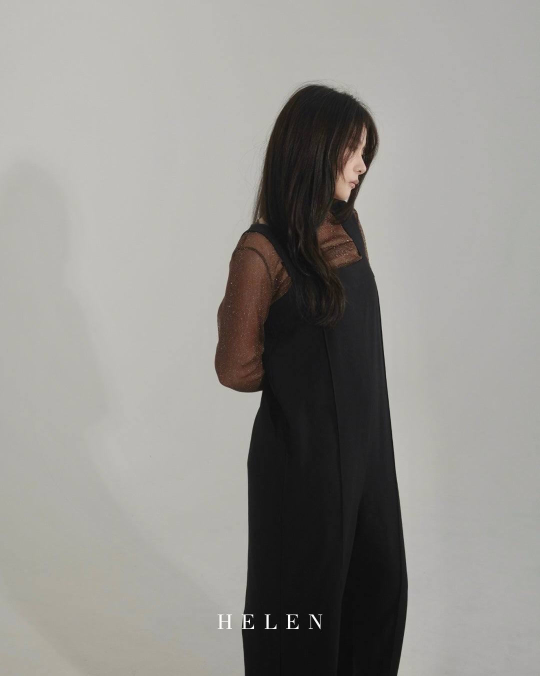 sheer lame tops