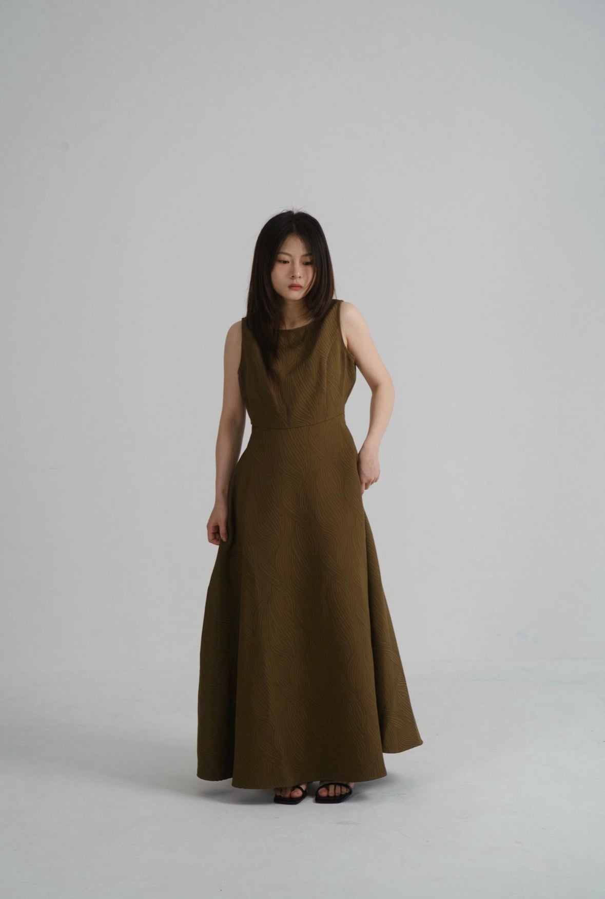 [Helen]widing  pattern dress