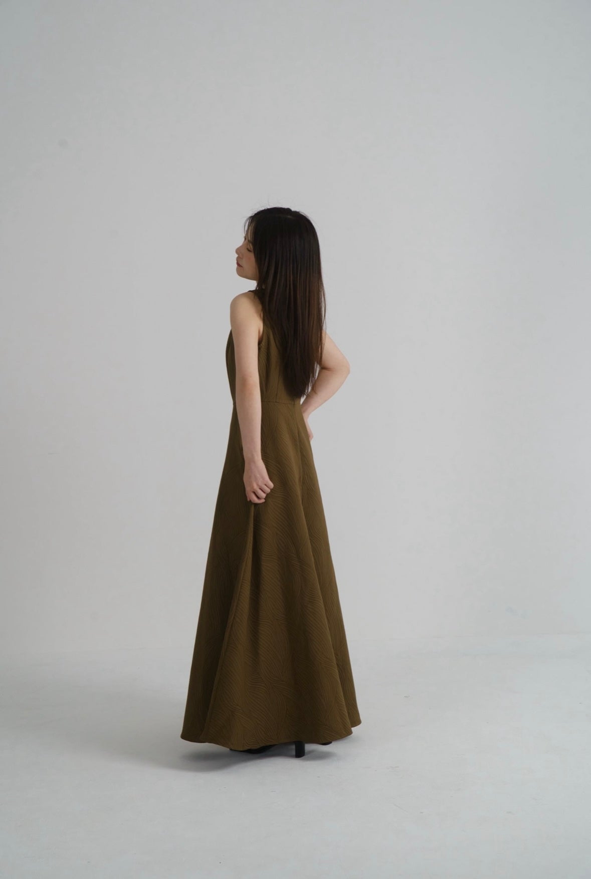 [Helen]widing  pattern dress