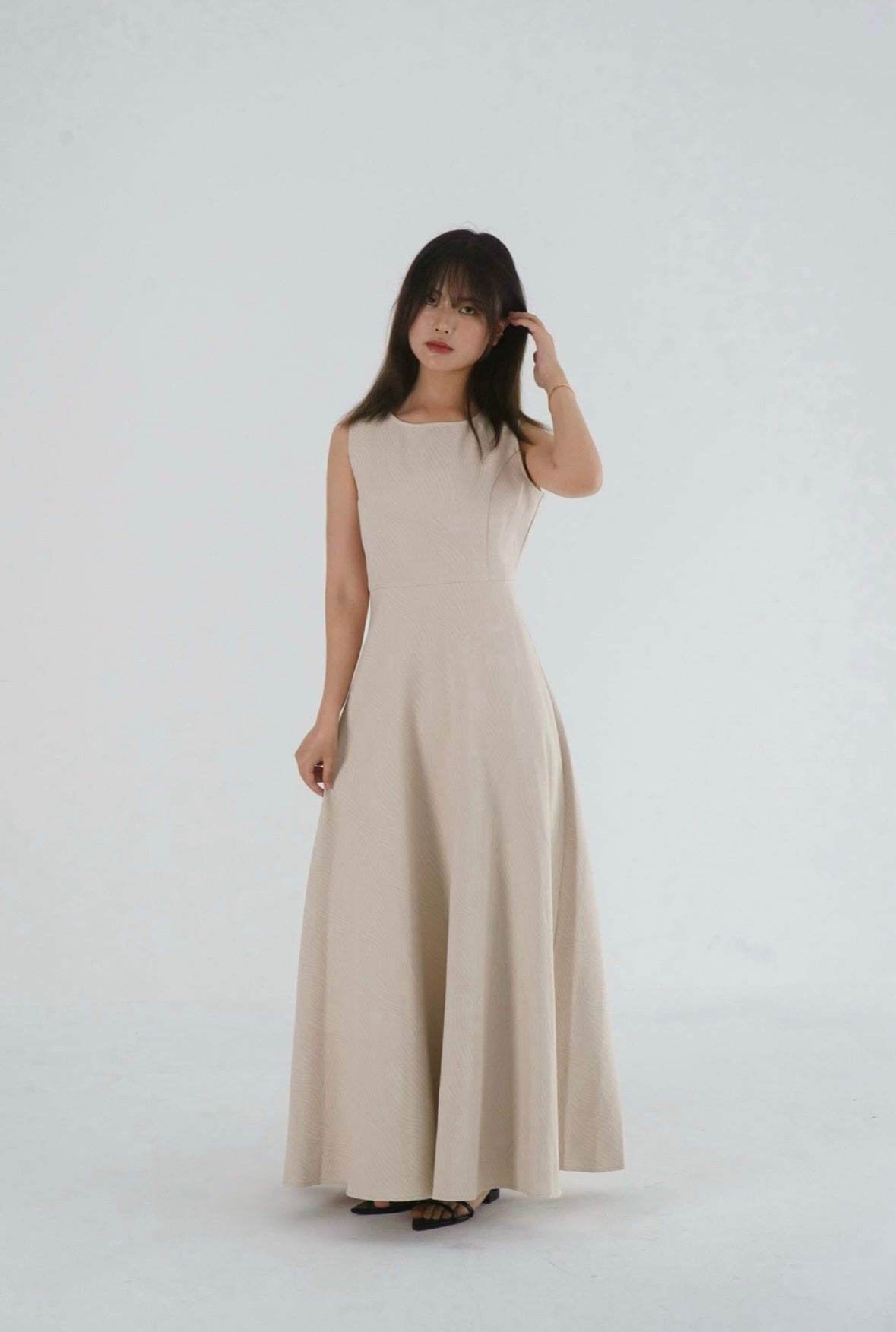 [Helen]widing  pattern dress