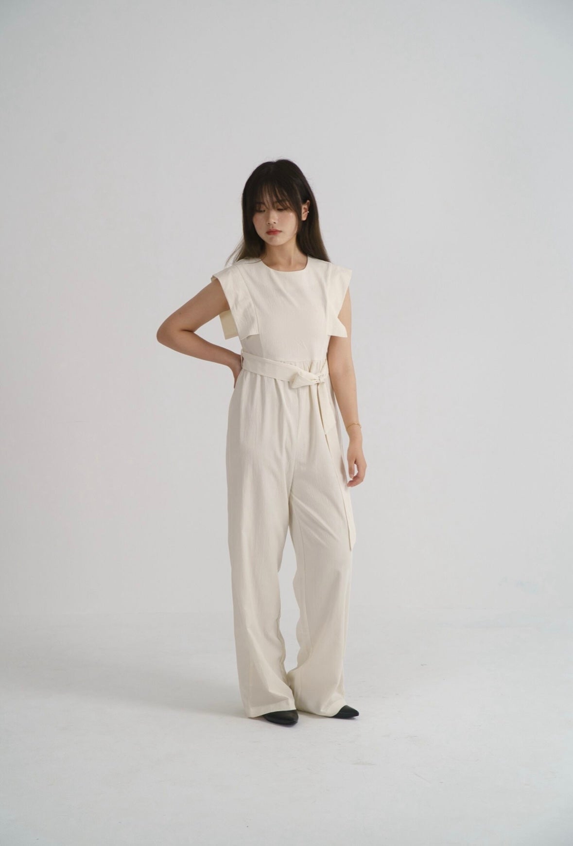 [Helen]geogette jumpsuit