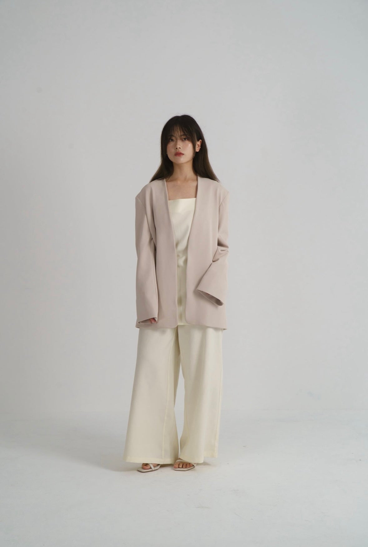 [Helen]smooth camisole set up