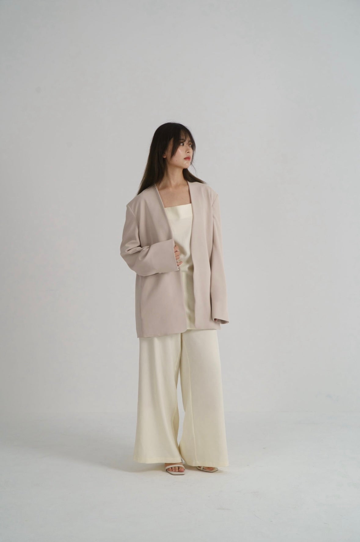 [Helen]smooth camisole set up