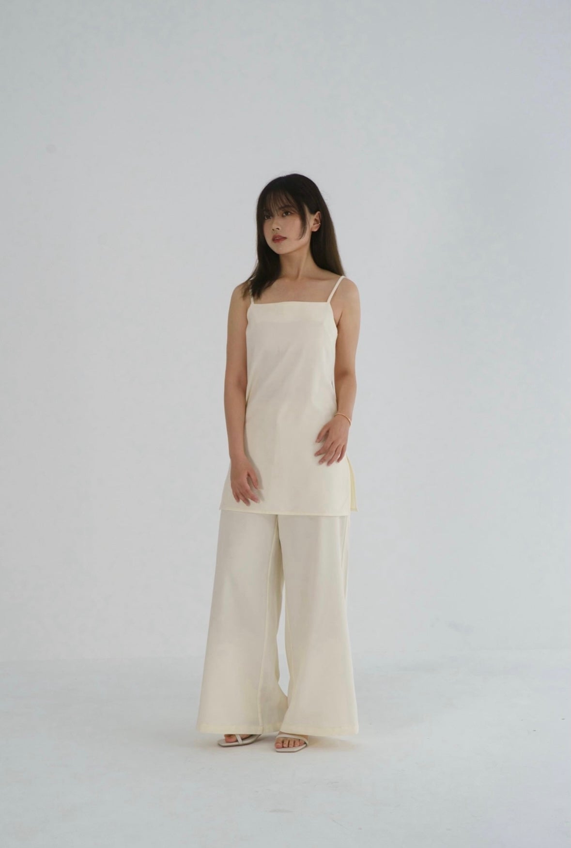 [Helen]smooth camisole set up