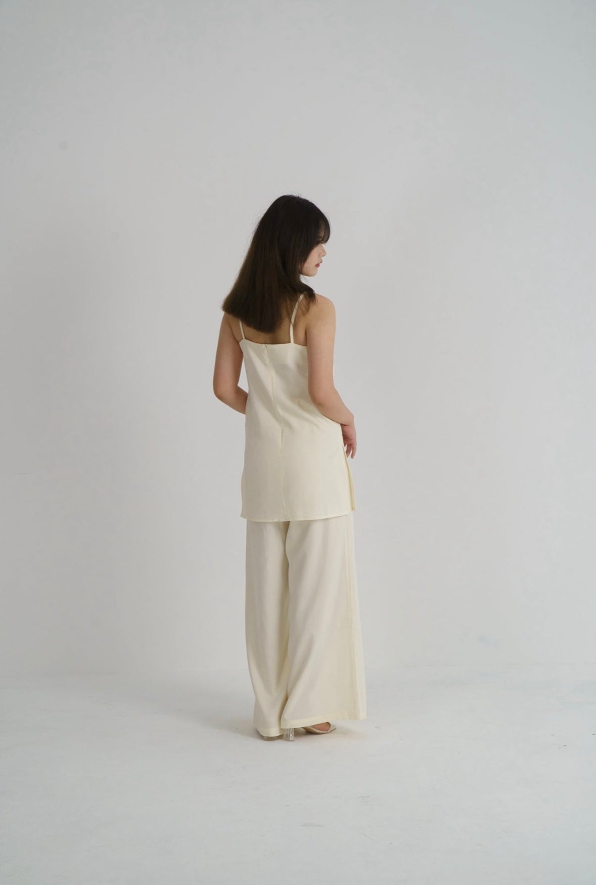 [Helen]smooth camisole set up
