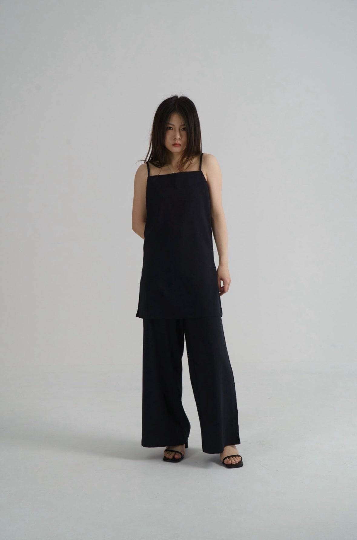 [Helen]smooth camisole set up