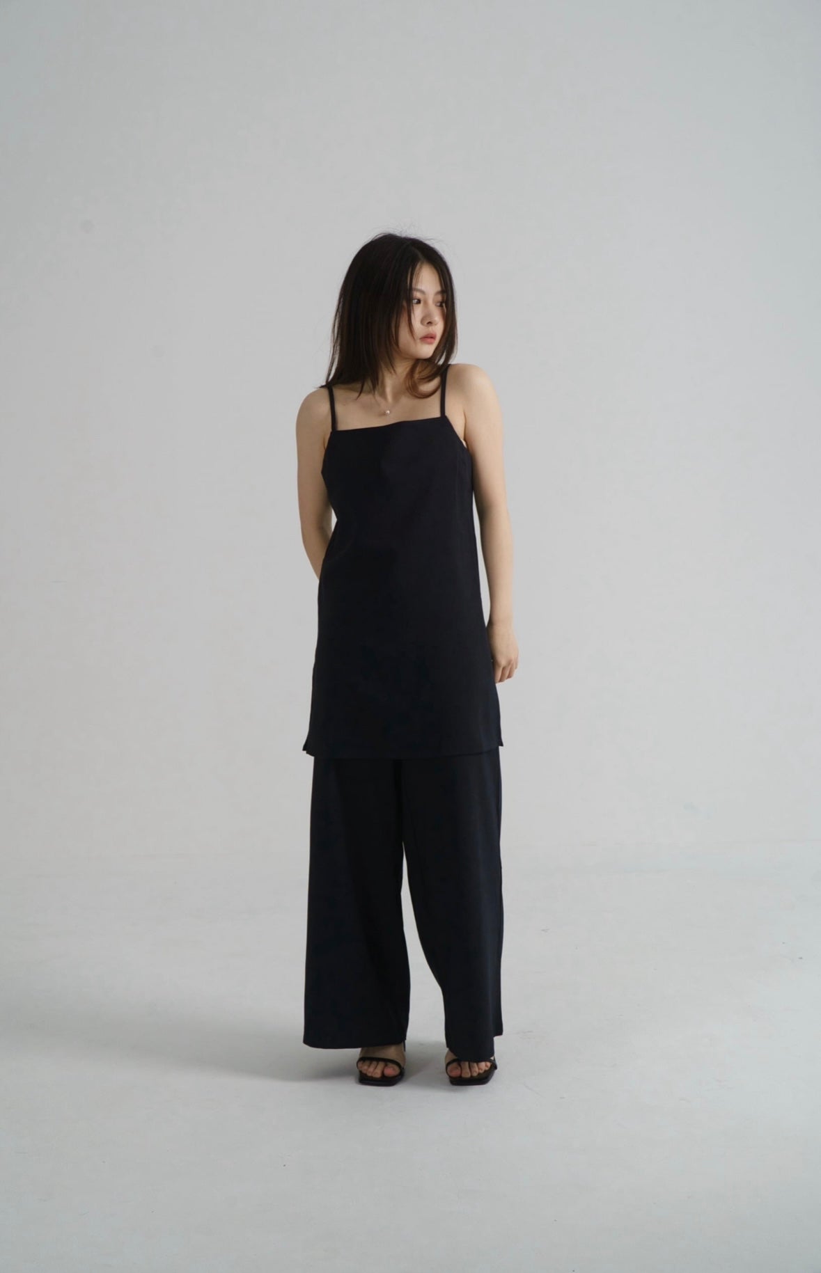 [Helen]smooth camisole set up