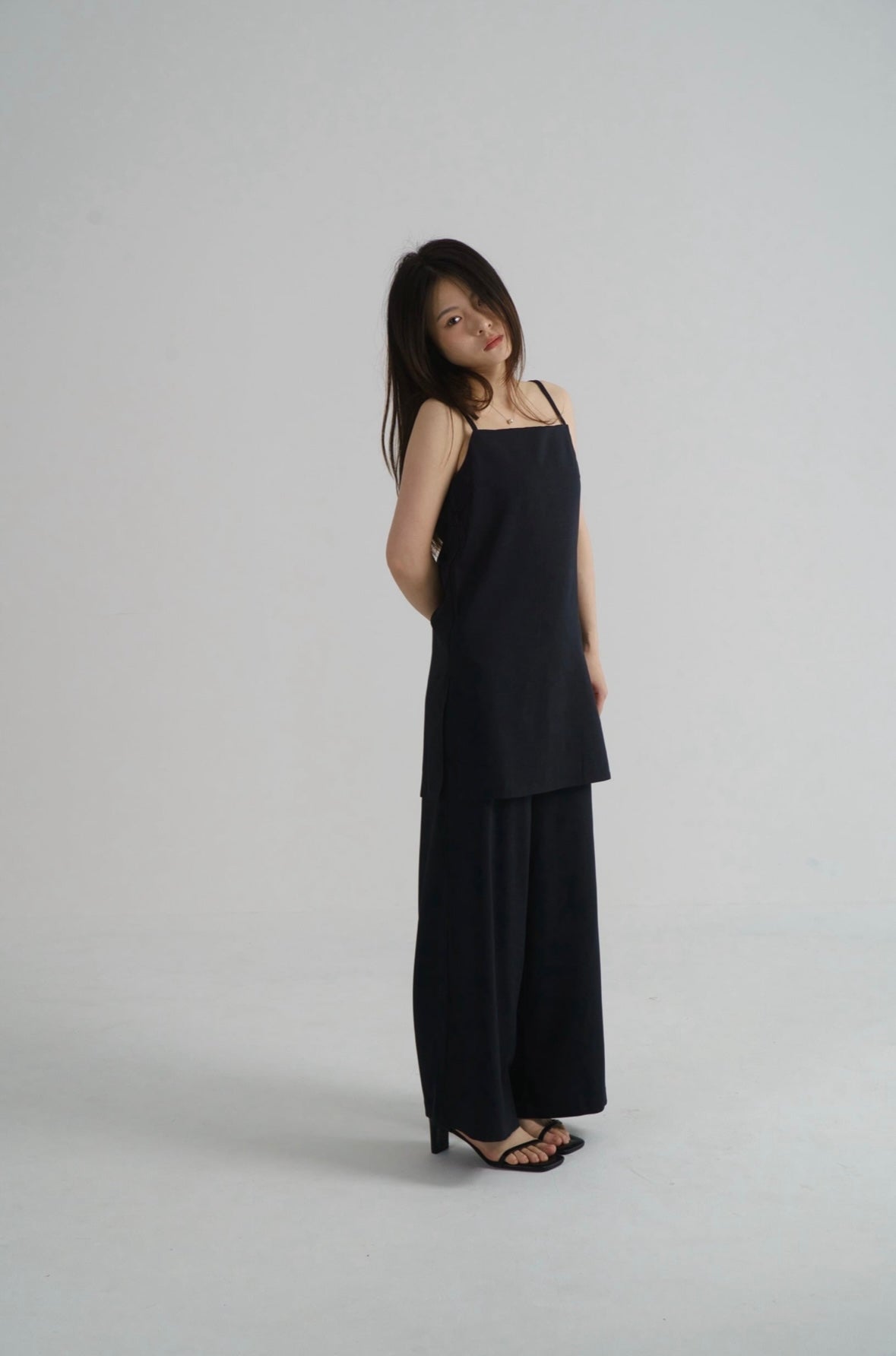 [Helen]smooth camisole set up