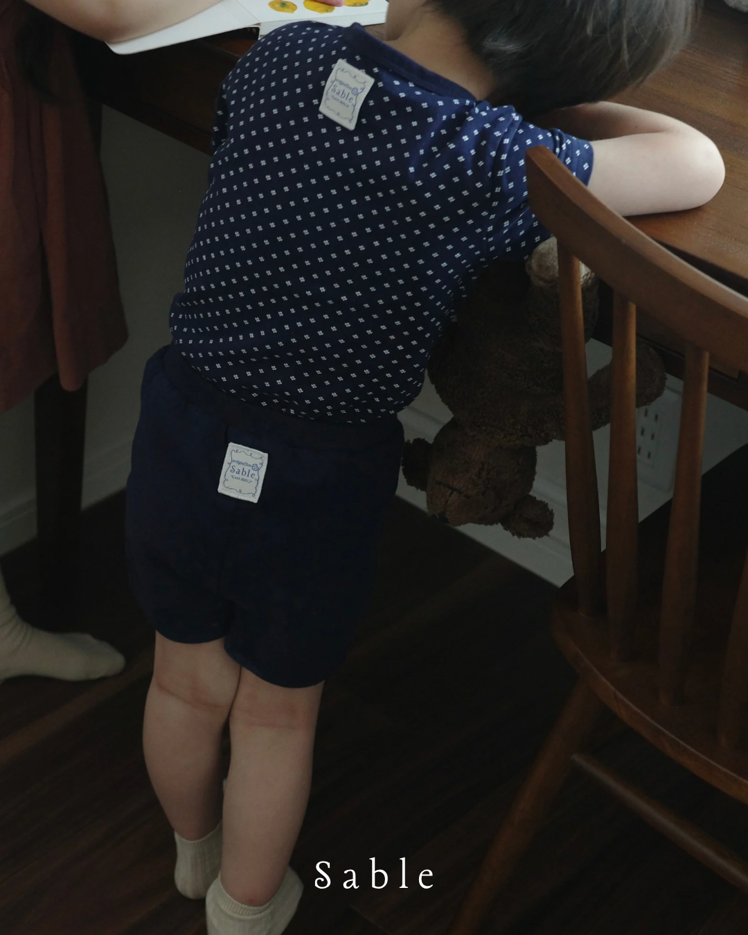 [Sable]Little Petal reversible pants