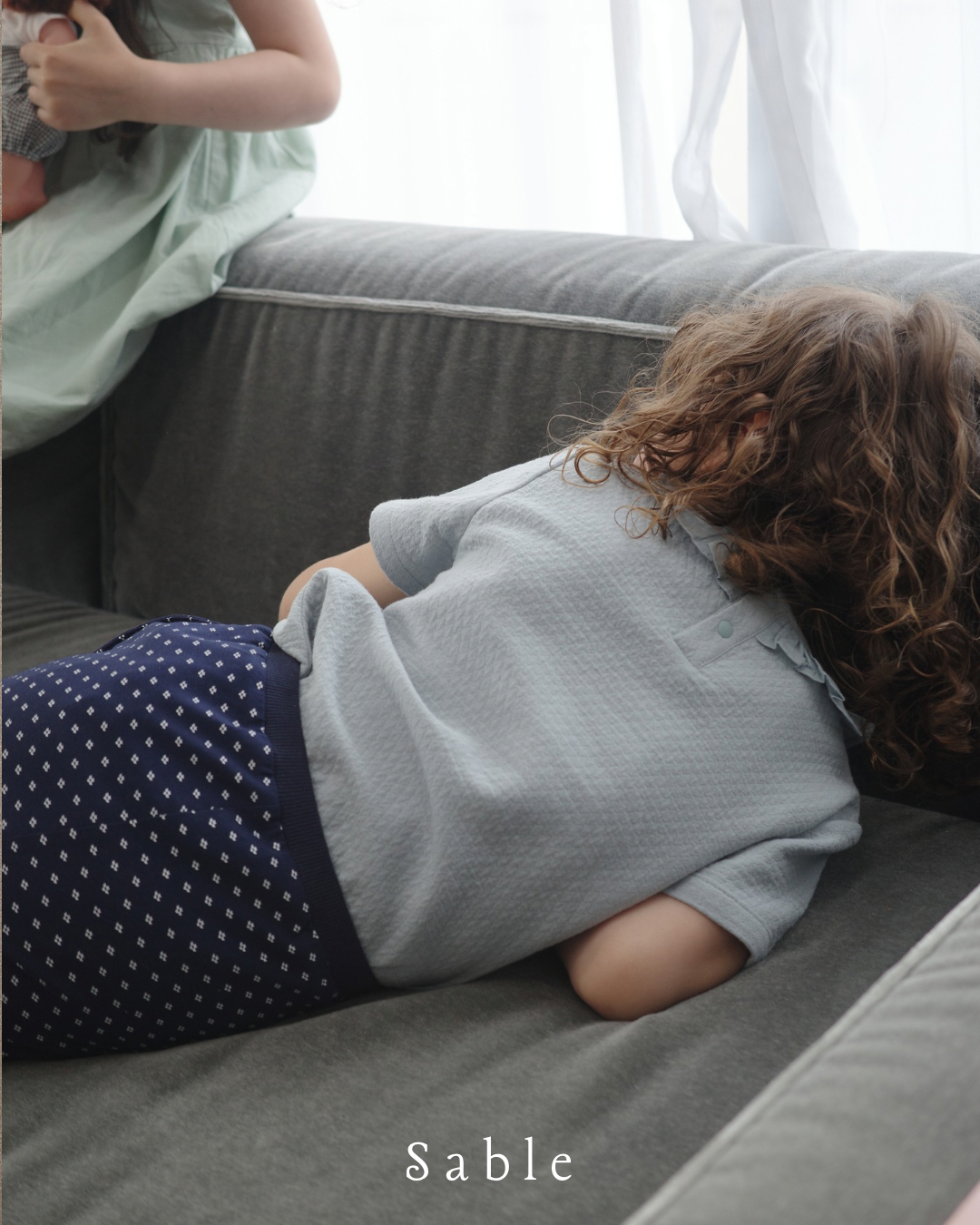 [Sable]Little Petal reversible pants