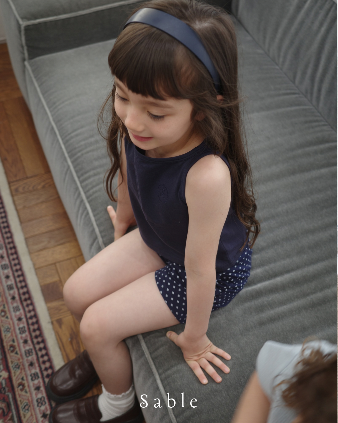 [Sable]Little Petal reversible pants