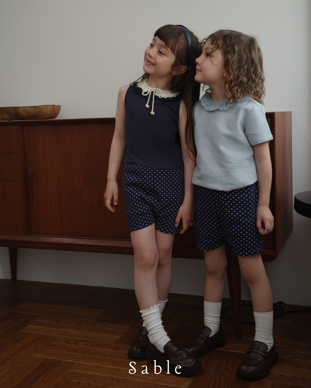[Sable]Little Petal reversible pants