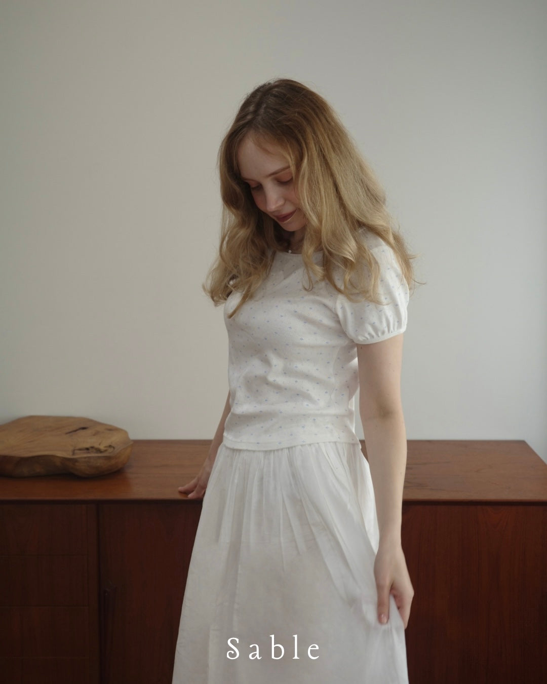 [Sable]Petit Bud Puff Tops (ladies)