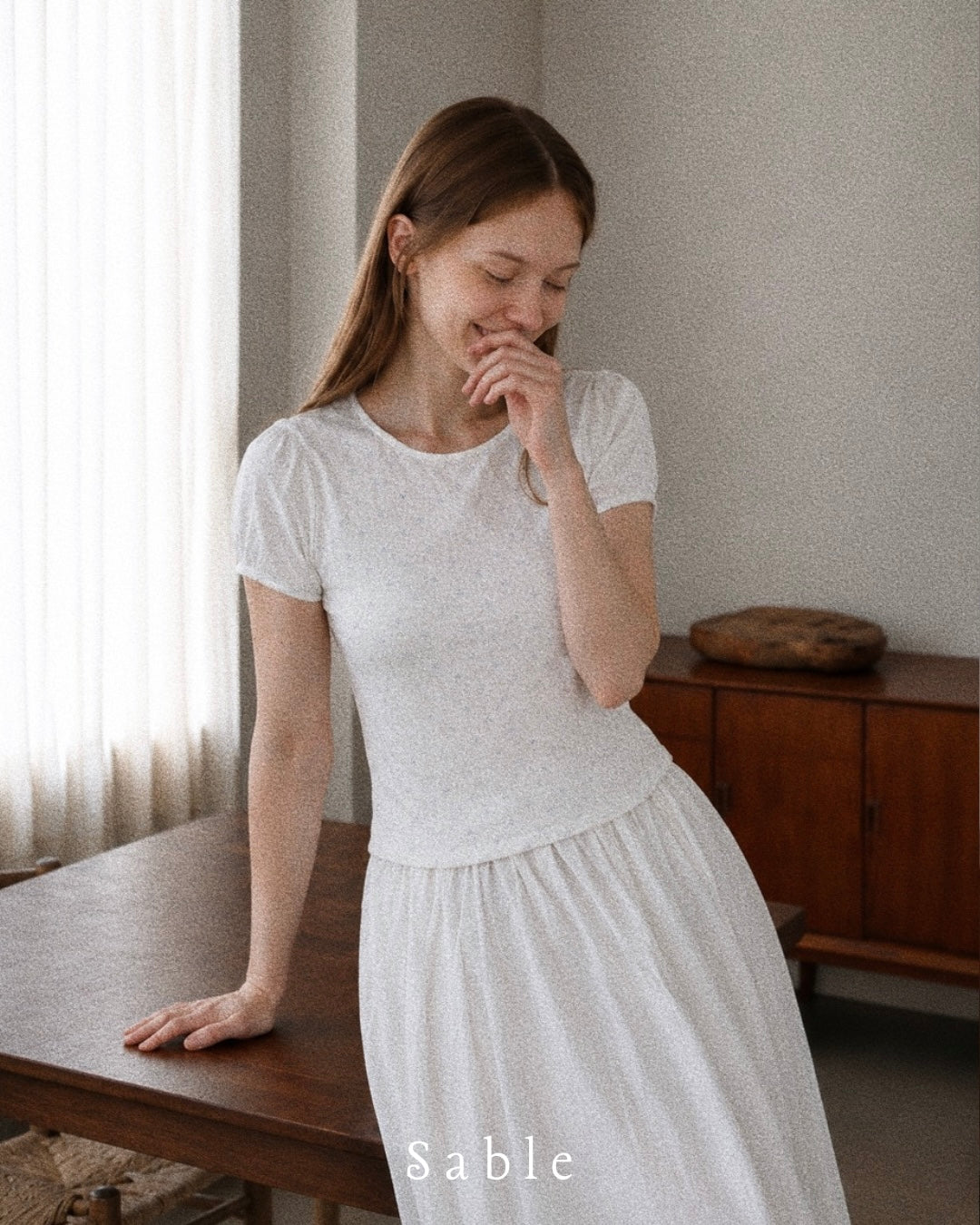 [Sable]Petit Bud Puff Tops (ladies)