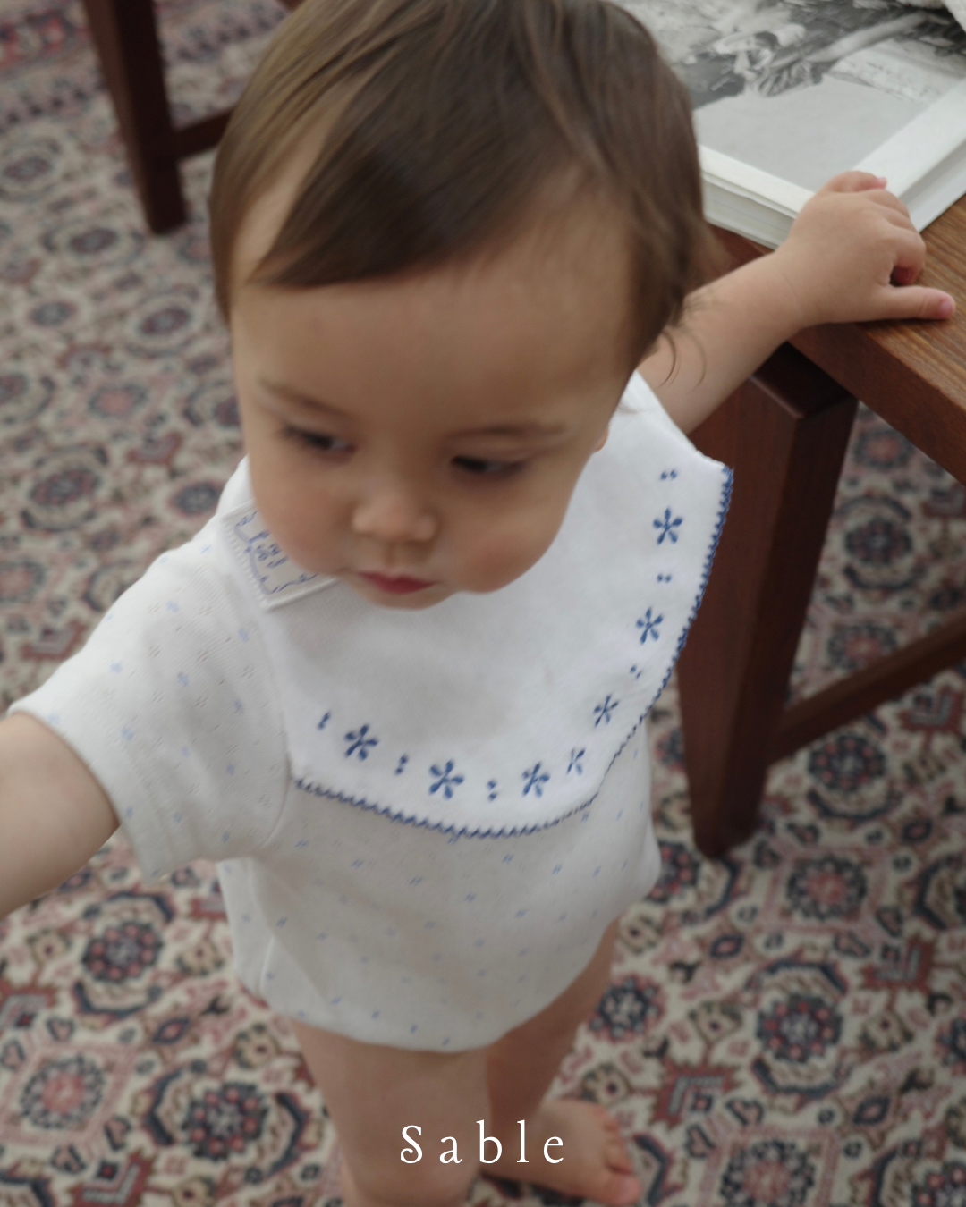 [Sable]Petit Bud Romper (baby)