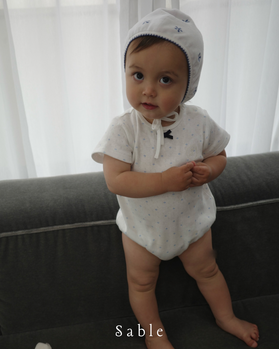 [Sable]Petit Bud Romper (baby)