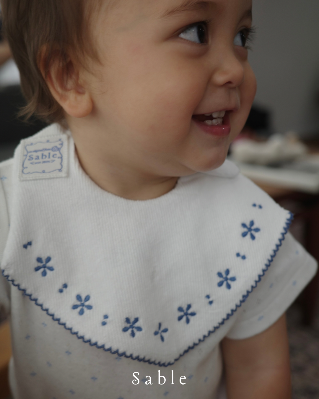 [Sable]Petit Bloom Bib