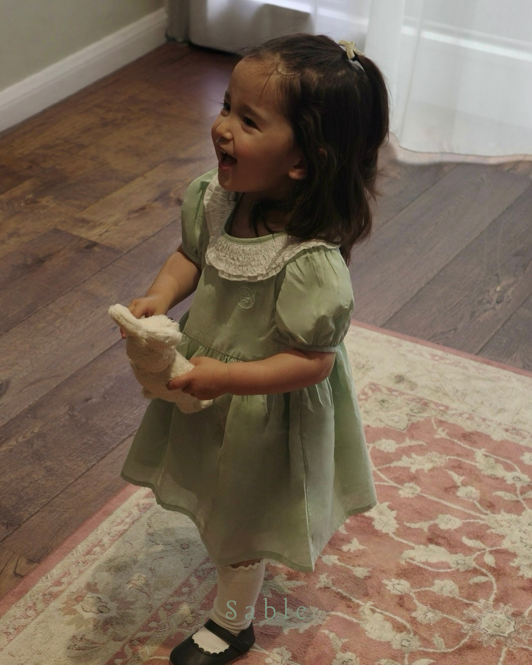 misty mint dress