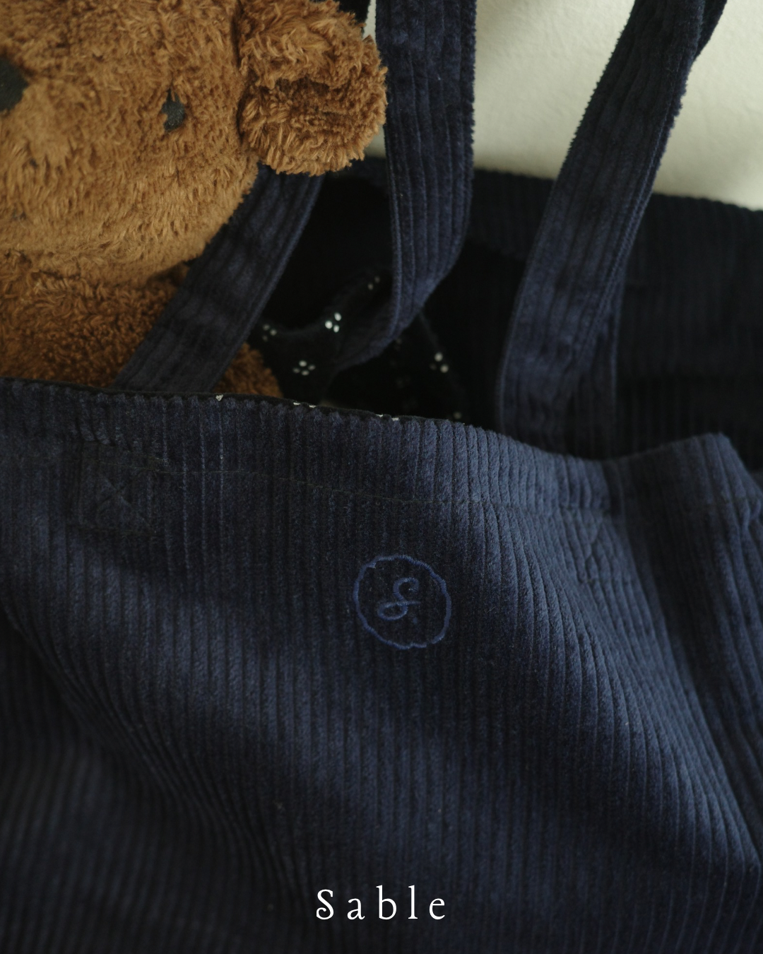 [Sable]Little Petal reversible bag