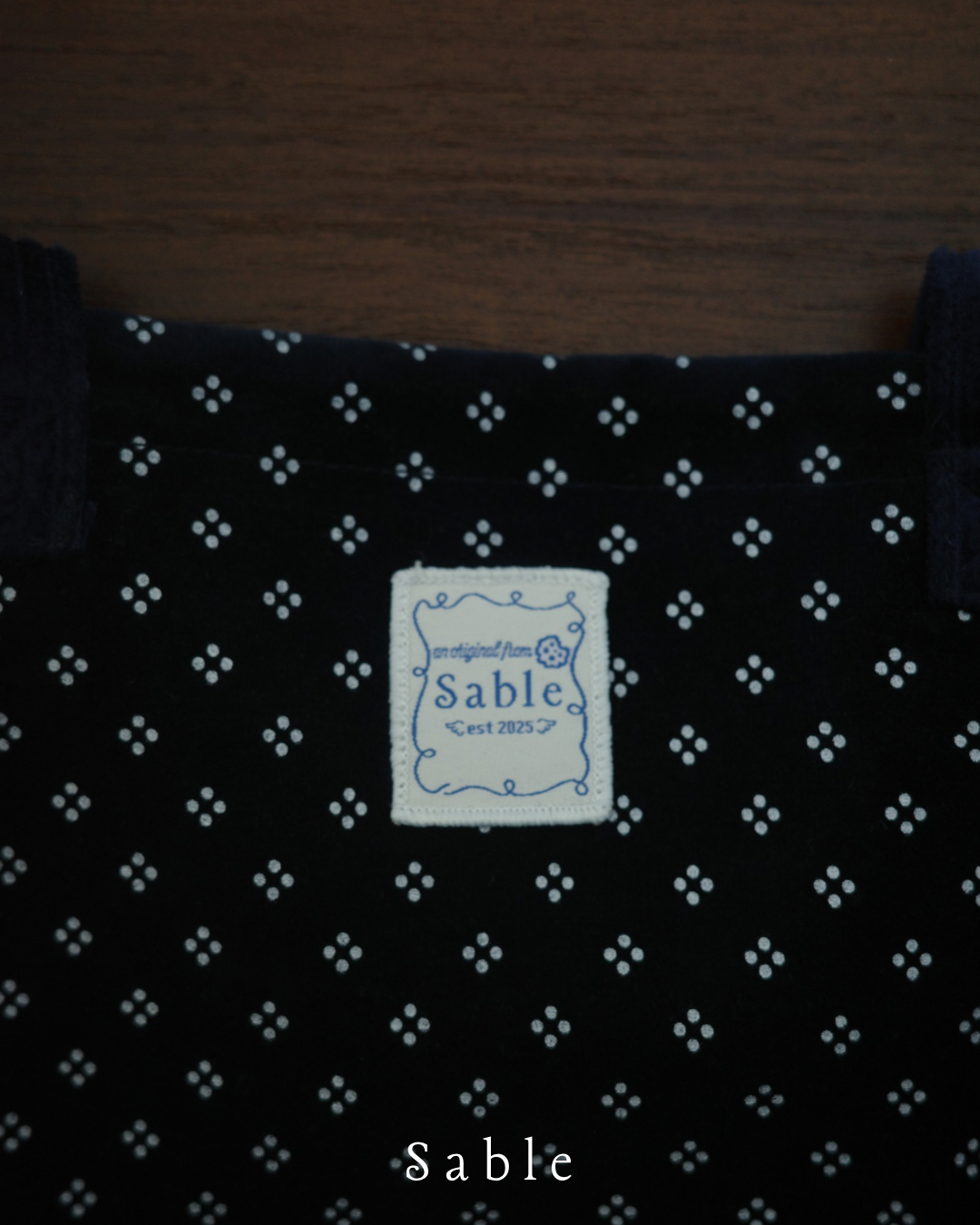 [Sable]Little Petal reversible bag