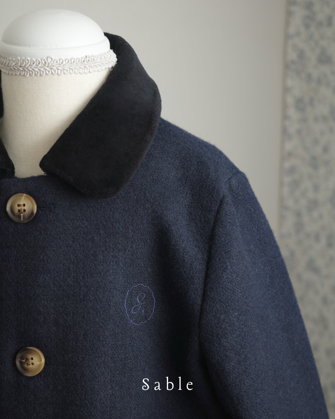 blueberry tea coat