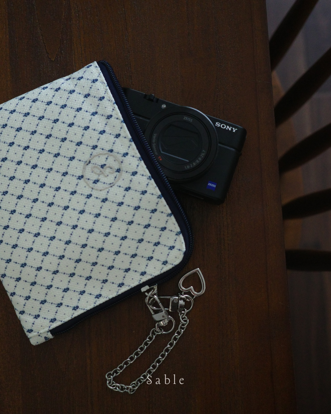 rose pouch bag
