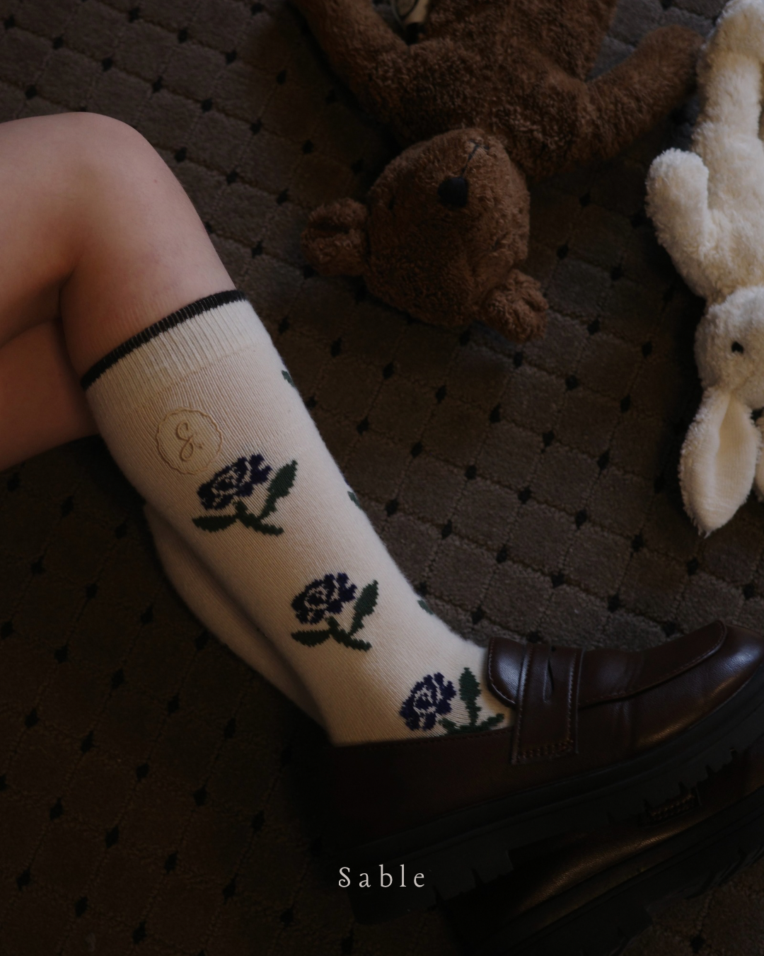 rose socks